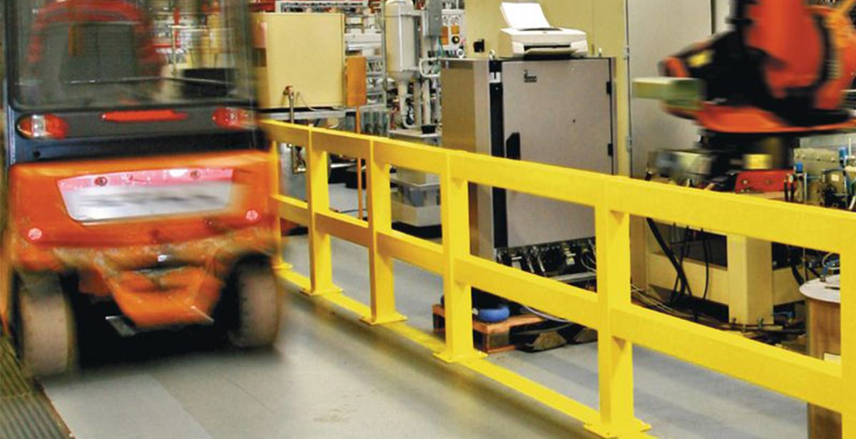 Verkehrsbereiche im Unternehmen richtig absichern
