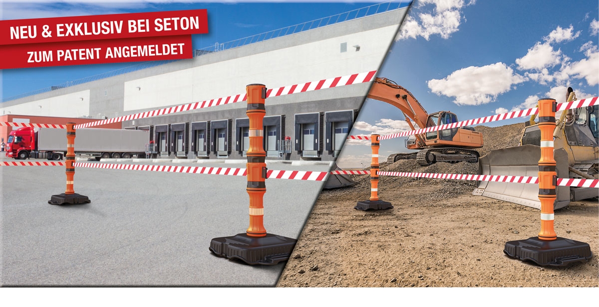 Das neue ausziehbare Gurtband-Absperrsystem von SETON –