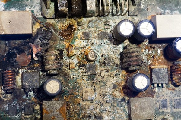 Wenn Salzwasser zerstört, rettet Chip-Forensik die letzten Daten